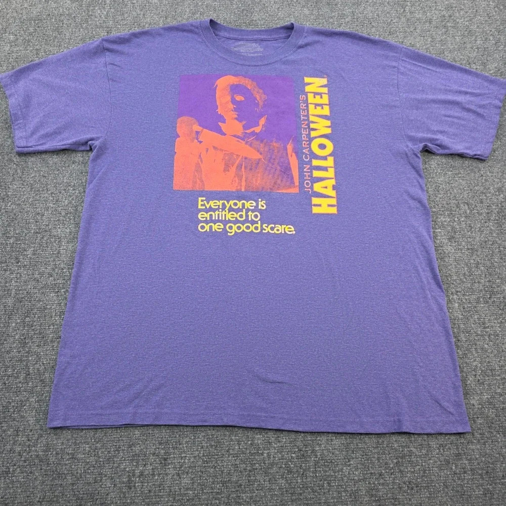 Halloween Movie T-Shirt‎ John Carpenter's Everyone Entitled Scare XL - Picture 2 of 5